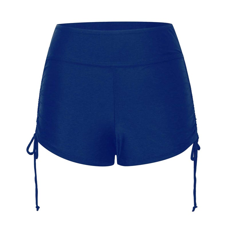 AXESEA Bikini Bottoms Swim Shorts Tankini Bottoms Swimsuit for Women,Nevy-M Navy - Image 5